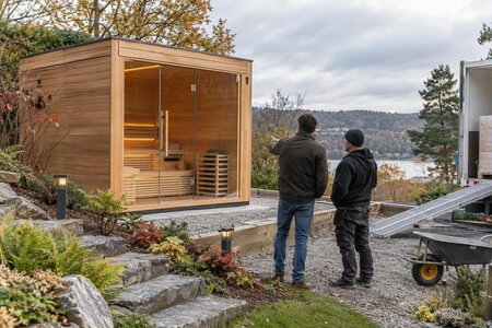 Compra una sauna en Black Friday: costos de entrega, descarga e instalación