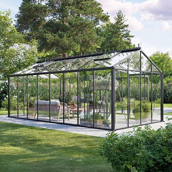 Θερμοκήπιο Orangerie σε σχήμα Τ