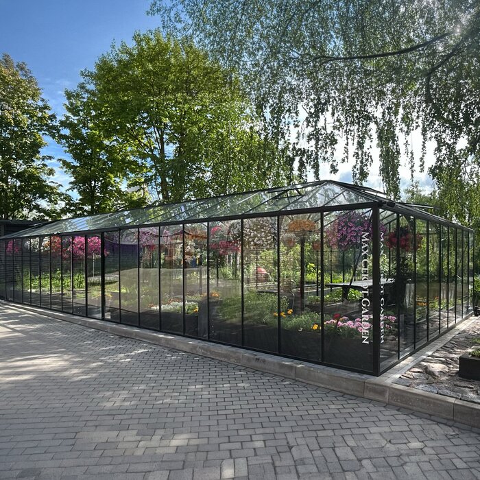 Velký skleník / Oranžerie Bloomcabin Česko