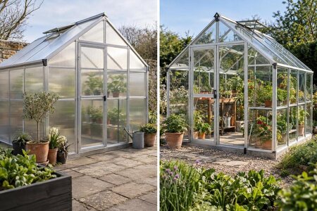 Zateplený skleník, nebo skleník s jednoduchým zasklením?