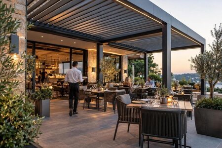 Jak spočítat návratnost pergoly pro restauraci