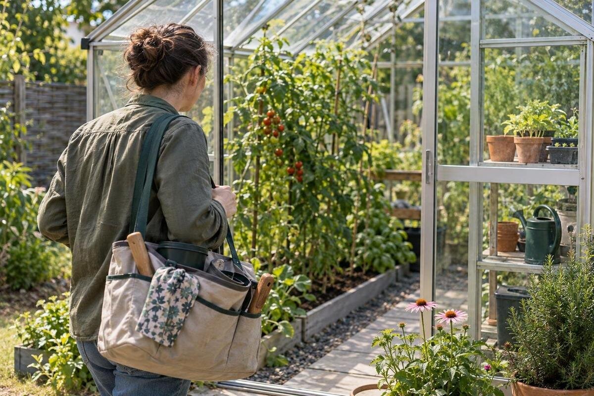 Lze se o skleník starat jen o víkendech?
