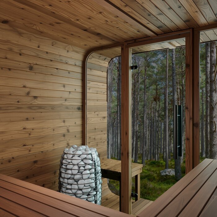 Sudová sauna z termodřeva