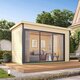 Modano – Modernes Gartenhaus mit flexibler Glasfront und nordischem Design