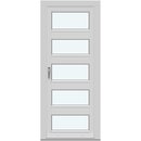 1 Türflügel mit 4 horizontalen glasteilenden Sprossen