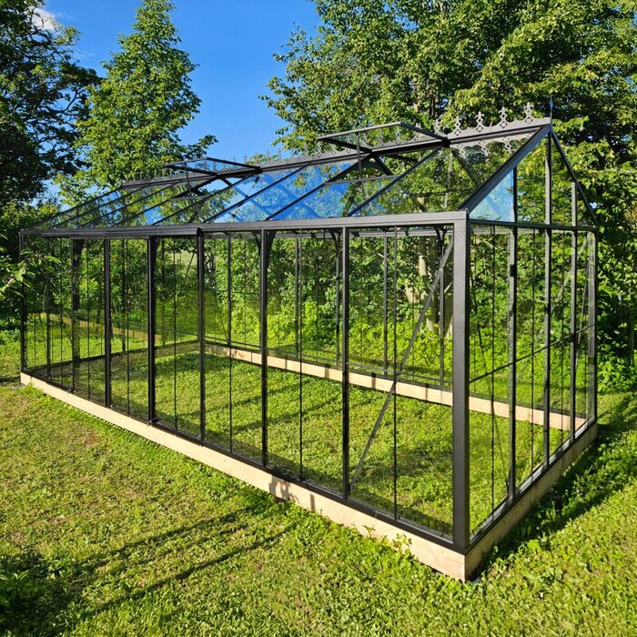 Gewächshäuser aus Aluminium