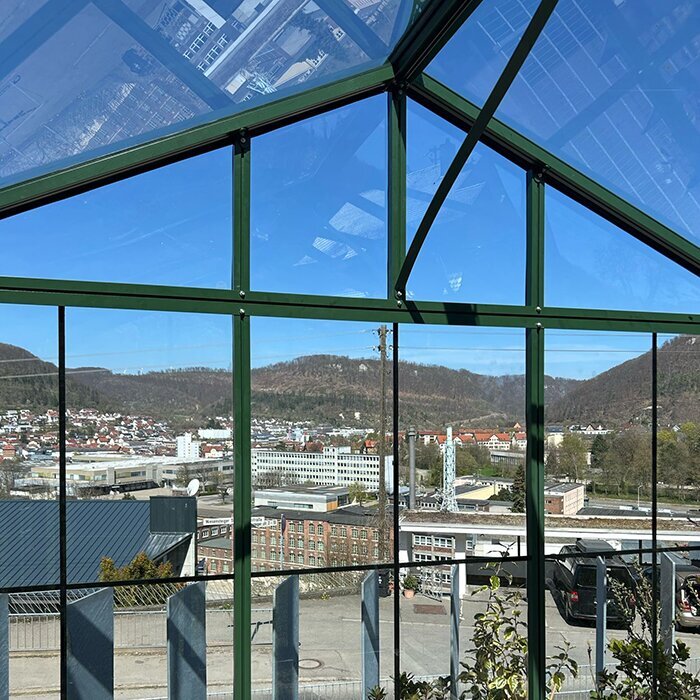 Gewächshäuser aus Aluminium