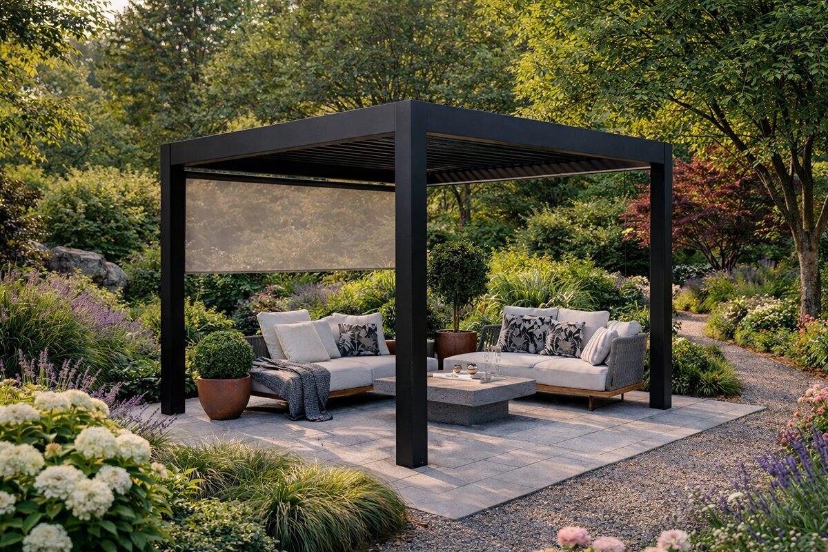 Pergola Danmark | Køb Aluminium & Bioklimatisk Pergola – Bloomcabin