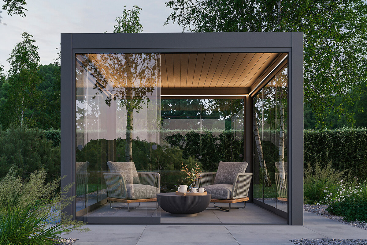 Hvordan vælger du den rigtige aluminium pergola til terrassen? | Bloomcabin Danmark
