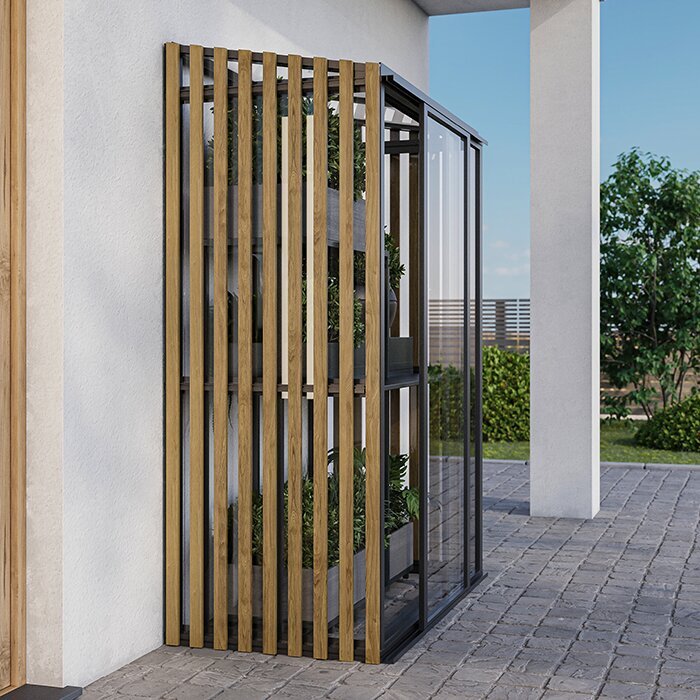 Mini vægdrivhus Accoya Fusion
