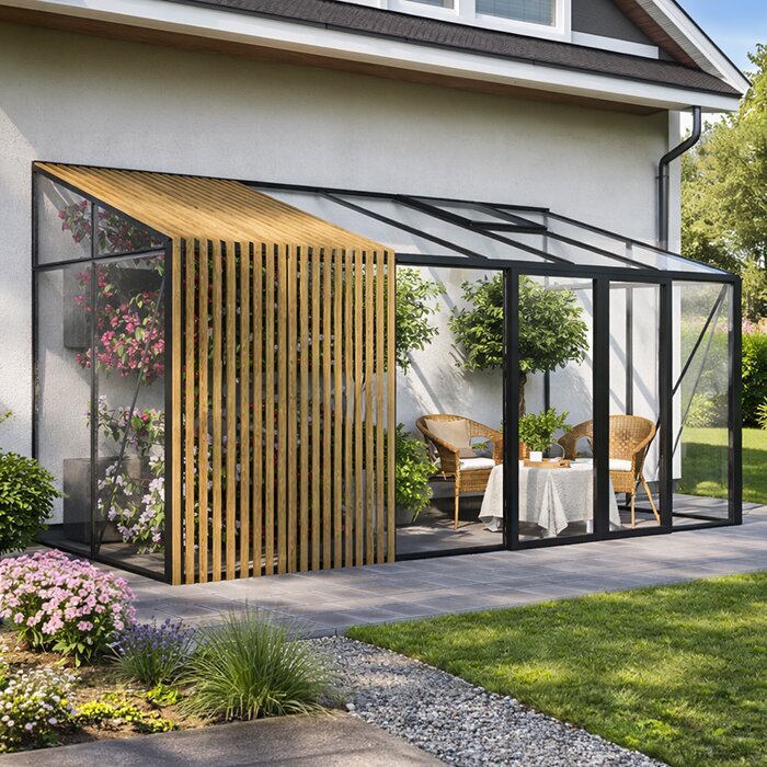 Vægdrivhus Accoya Fusion