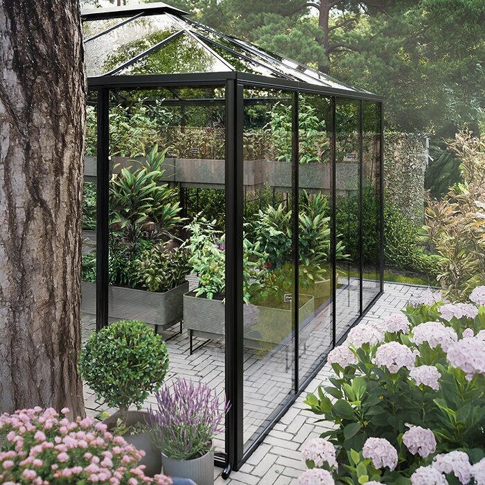 Drivhus i pyramideform