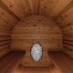 Sauna barril de madera termotratada