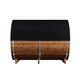 Sauna barril de madera termotratada