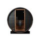 Sauna tonneau en bois thermotraité