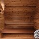 Sauna tonneau en bois thermotraité
