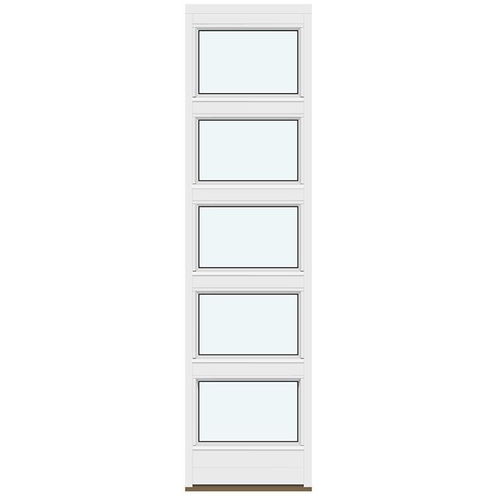 Fixe latéral vitré simple