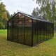 Orangerie jardin en forme de T – serre spacieuse et élégante