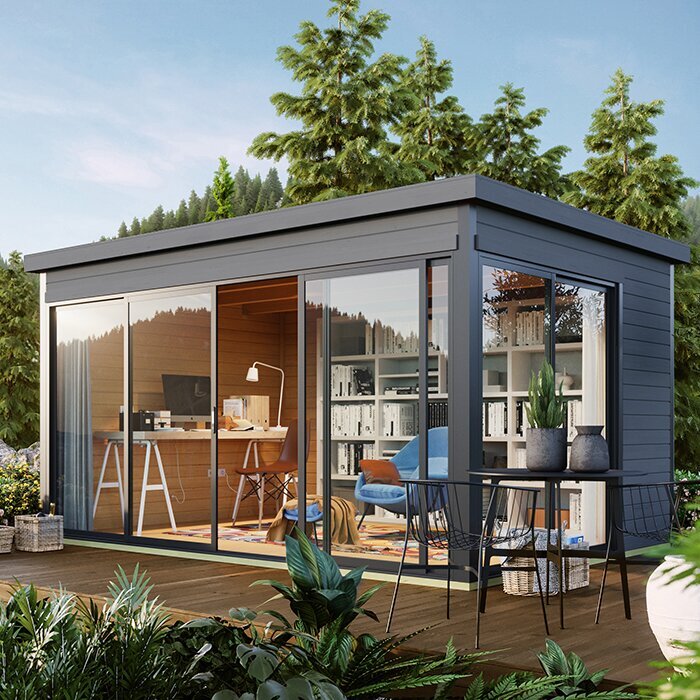 Abri de jardin moderne en bois – Verdana "1"