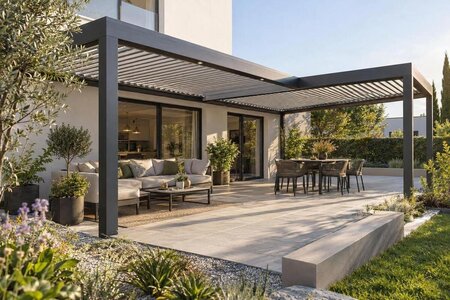 Pergola vásárlása L alakú teraszra: mire figyelj?