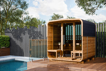 A Premium Outdoor Sauna Retreat for Your Garden