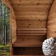 Tunna-sauna úr hitaviði