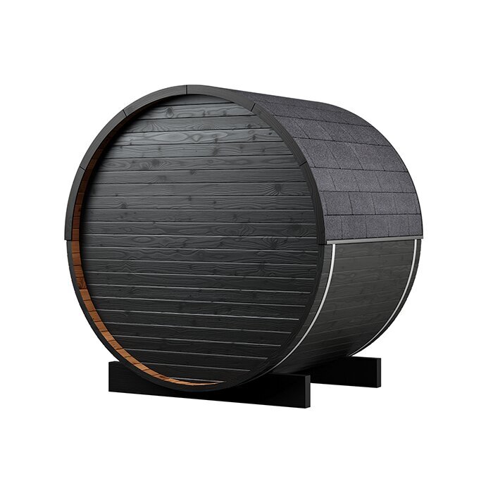 Tunna-sauna úr hitaviði