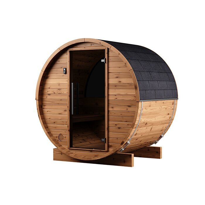 Tunna-sauna úr hitaviði