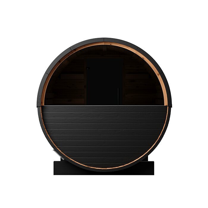 Tunna-sauna úr hitaviði