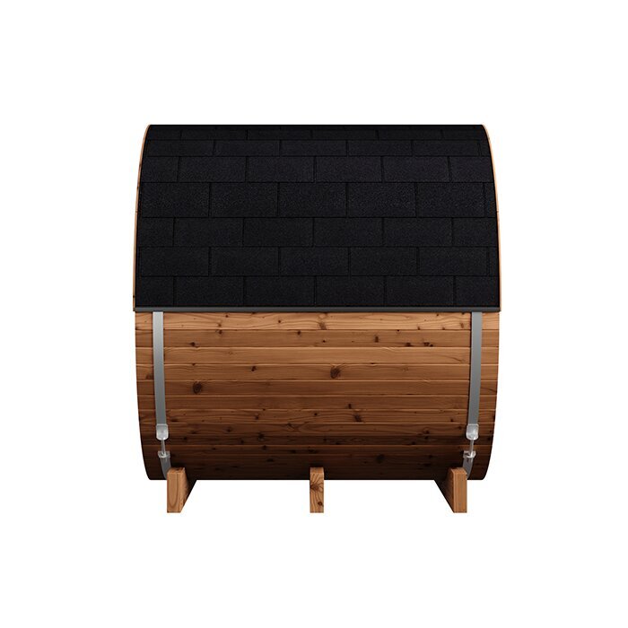 Tunna-sauna úr hitaviði