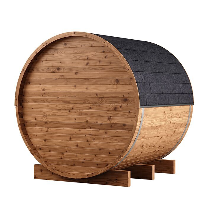 Tunna-sauna úr hitaviði