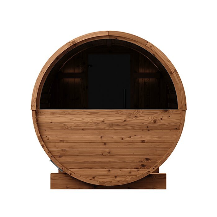 Tunna-sauna úr hitaviði