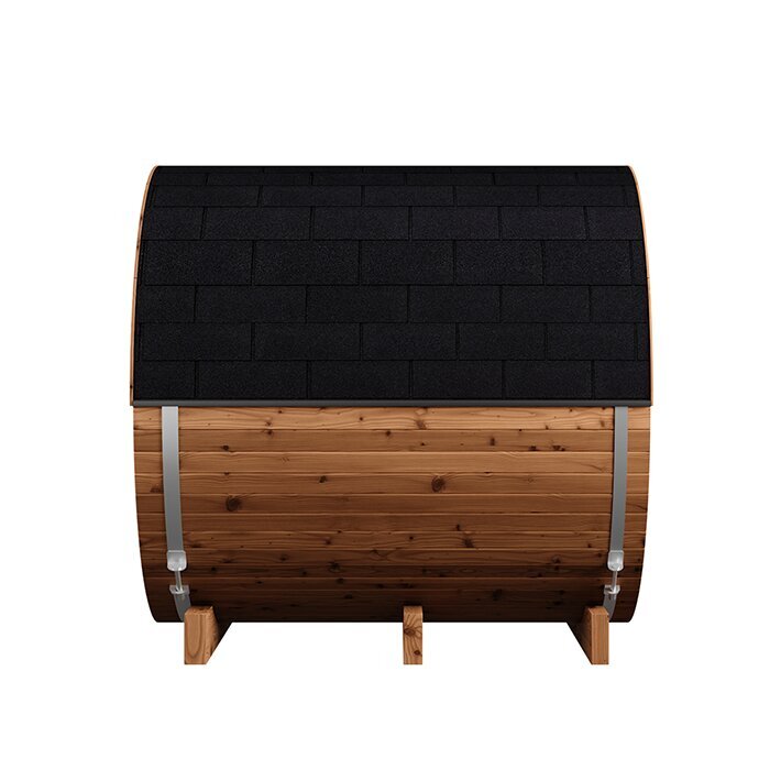 Tunna-sauna úr hitaviði