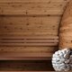 Tunna-sauna úr hitaviði