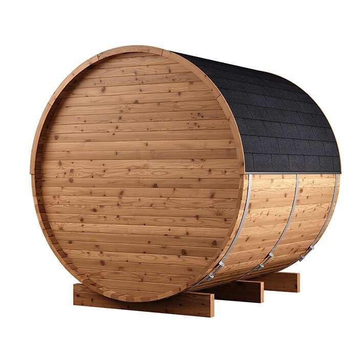 Tunna-sauna úr hitaviði