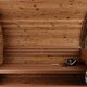Tunna-sauna úr hitaviði