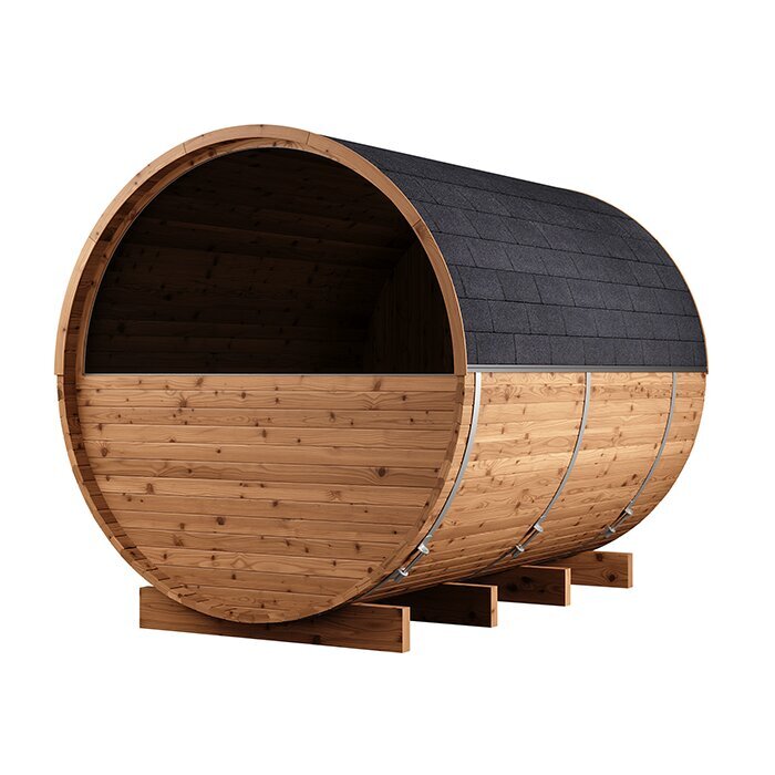 Tunna-sauna úr hitaviði