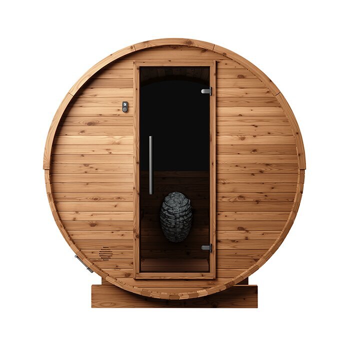 Tunna-sauna úr hitaviði