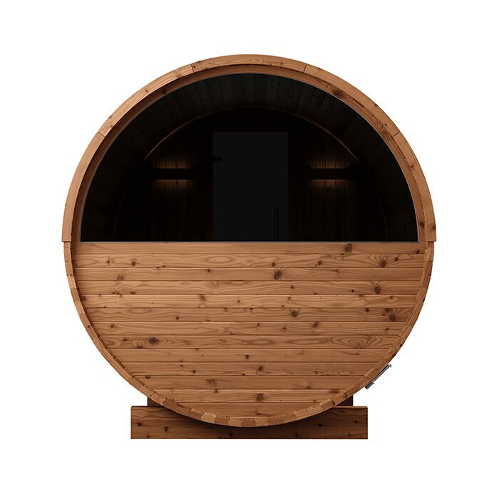 Tunna-sauna úr hitaviði