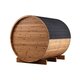 Tunna-sauna úr hitaviði