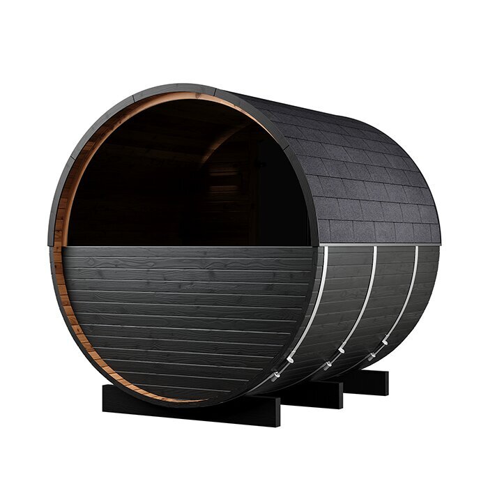 Tunna-sauna úr hitaviði
