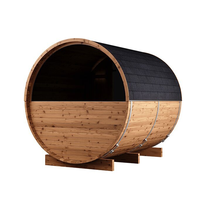 Tunna-sauna úr hitaviði