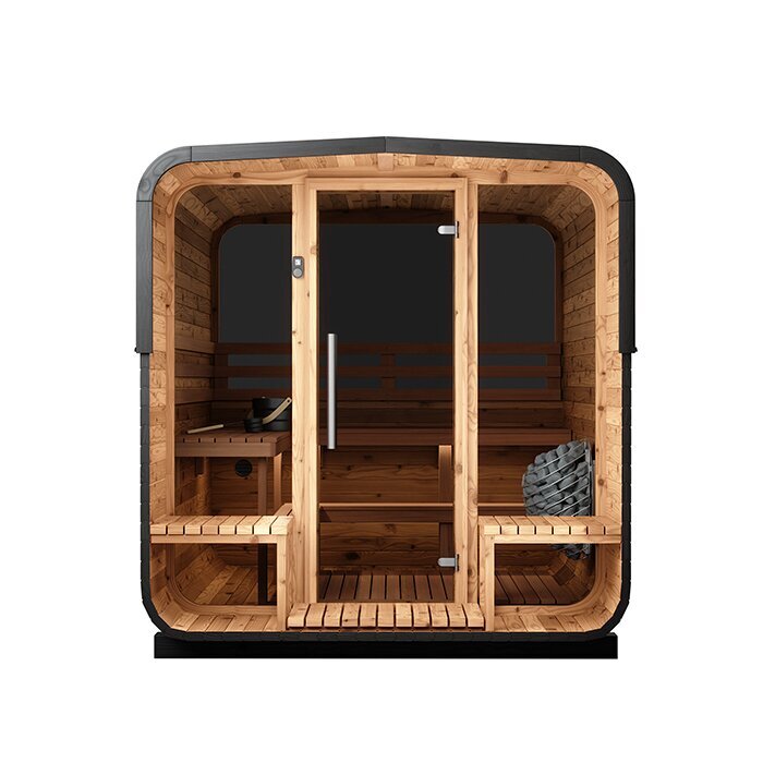 Tunna-sauna úr hitaviði