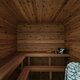 Tunna-sauna úr hitaviði