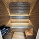 Tunna-sauna úr hitaviði