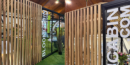 Stand BloomCabin alla fiera