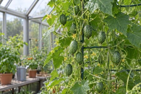 Coltivare il cetriolino messicano in serra