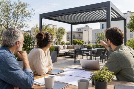Pergola su terrazza condominiale: responsabilità e pianificazione