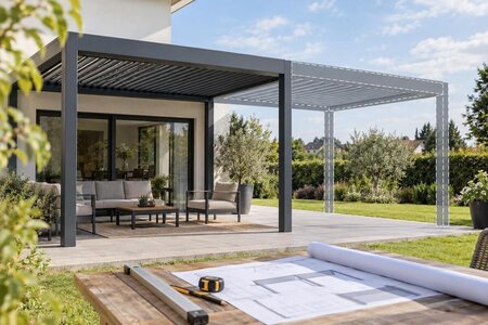 Una pergola si può ampliare con un secondo modulo?