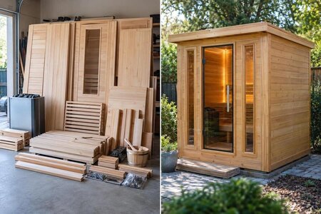 Sauna in kit o già assemblata: quale ordinare?